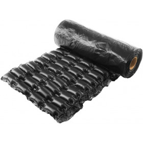 Gaisa plēves rullis Bublaki B4025, četras rindas 40 x 25 cm, 300 m, Melns