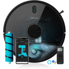 Ecost Customer Return, Cecotec Conga 5490 Robot Vacuum Cleaner. Simultaneous wiping, vacuuming and b
