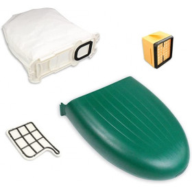 Ecost Customer Return, MisterVac Cassette Dust Container Filter Vacuum Bag Compatible with Vorwerk K